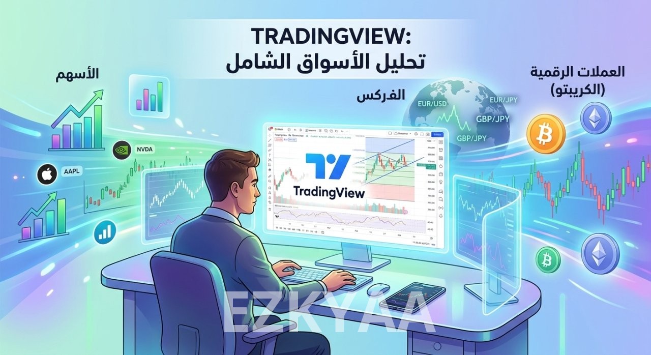 دليل المبتدئين الشامل: كيفية ضبط إعدادات الشارت في TradingView