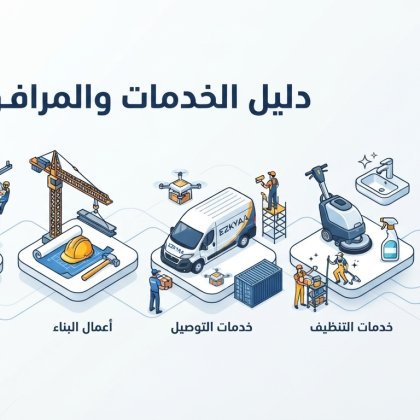 دليل الخدمات والمرافق المهنية